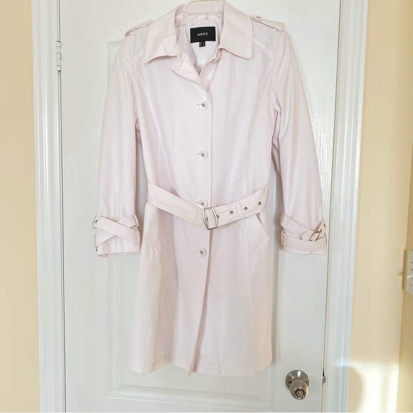 Mexx White trench coat size L - Picture 2 of 8